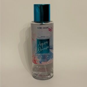 Kozmic Colours Aqua Dream Body Fragrance Hard To Find New Full Size Blue OS